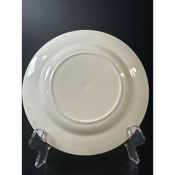 Vintage Covered Bridges of New England Blue & White Souvenir Plate 7.25" - Picture 6 of 6